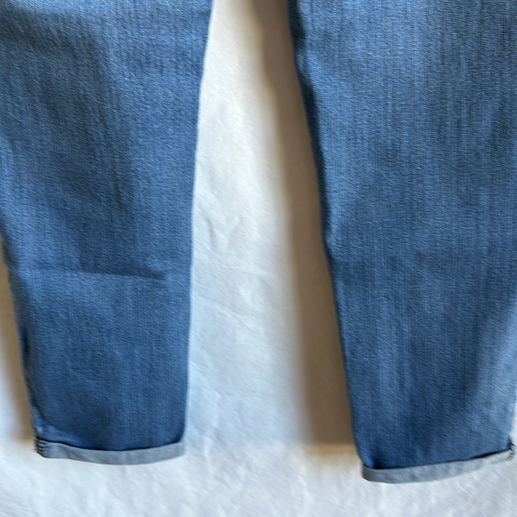 Jessica Simpson rolled crop skinny blue jeans, size 14/32 - Picture 9 of 15
